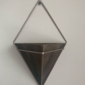 Wall Art - Triangle faux plant holder Wall Art - Triangle faux plant holder